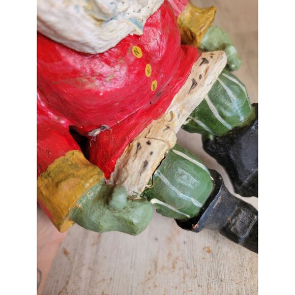 House of hatten 1988 AS IS Santa Claus ledge hanging vintage decor - Picture 5 of 11